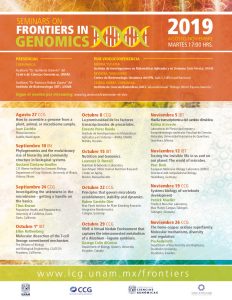 Frontiers in Genomics Agosto-Noviembre 2019