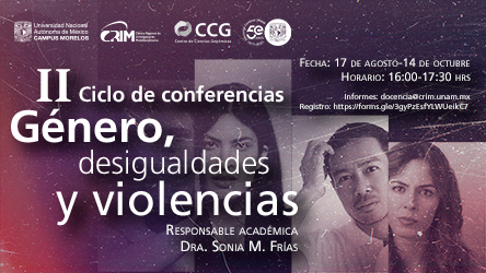 II Ciclo de Conferencias: Género, desigualdades y violencias