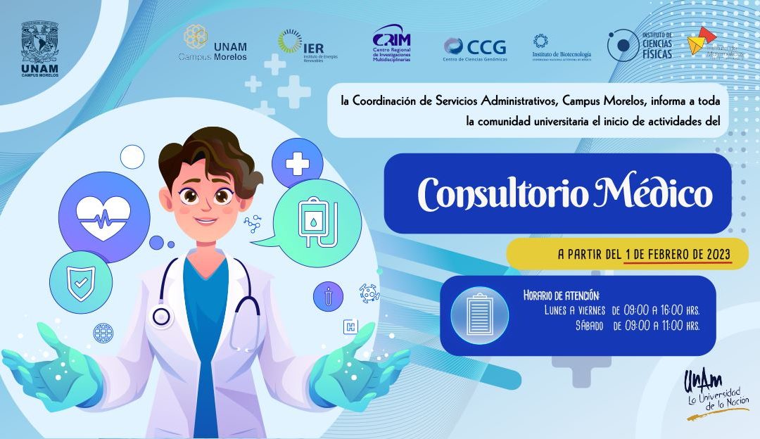 Consultorio Médico en el Campus Morelos