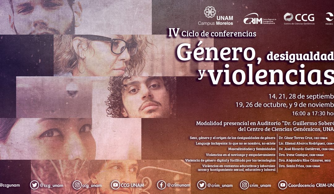 IV Ciclo de Conferencias “Género, desigualdades y violencias”